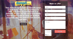 Desktop Screenshot of domodi.com